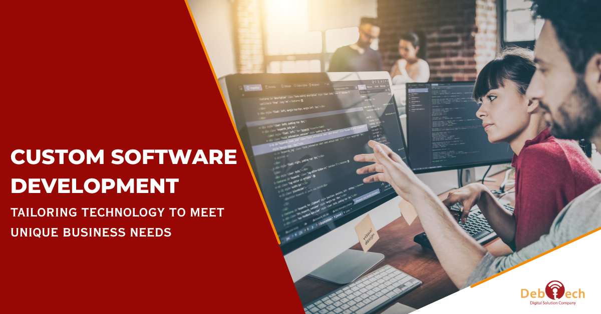 custom software development, small business software, custom business software, software automation, Debtech LLC