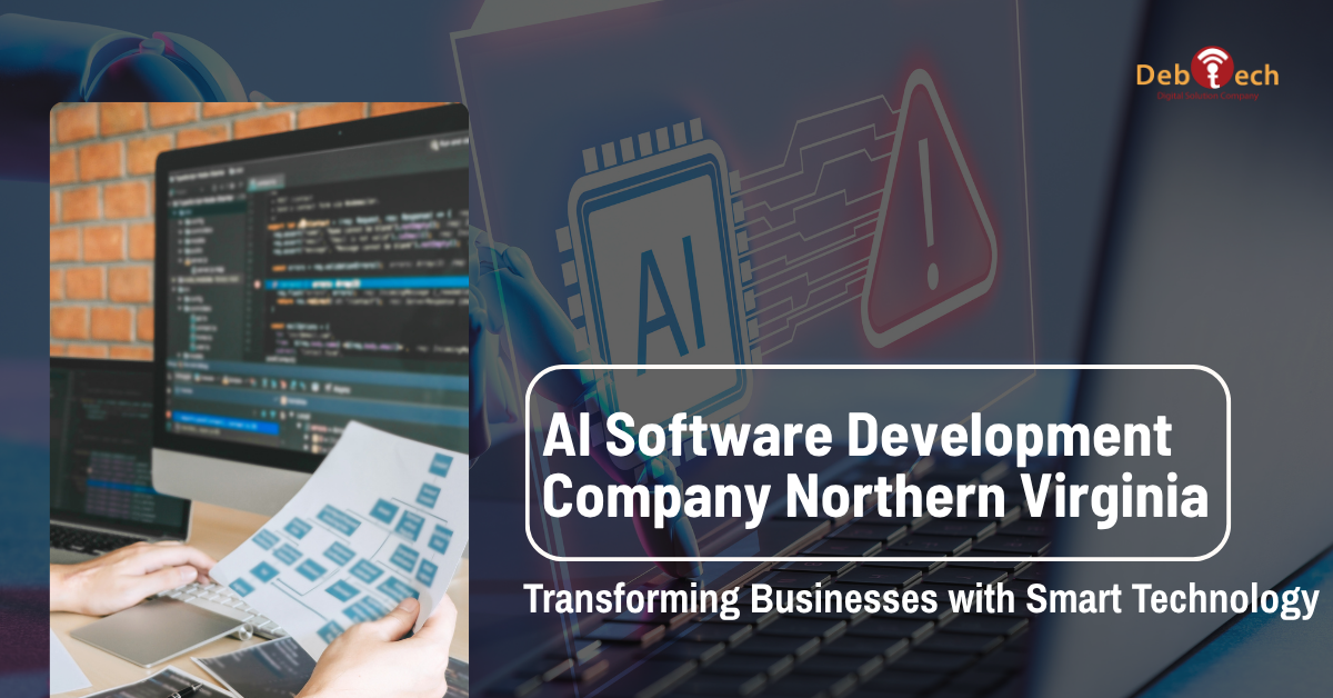 AI software development company Northern Virginia, AI software development Ashburn VA, custom AI solutions Virginia, business automation services, AI development company Virginia, AI-powered software solutions, workflow automation Northern VA, custom software development Ashburn, AI business solutions Virginia, Debtech LLC, artificial intelligence services Northern Virginia, smart business technology, AI automation company, software development company Virginia, AI integration services