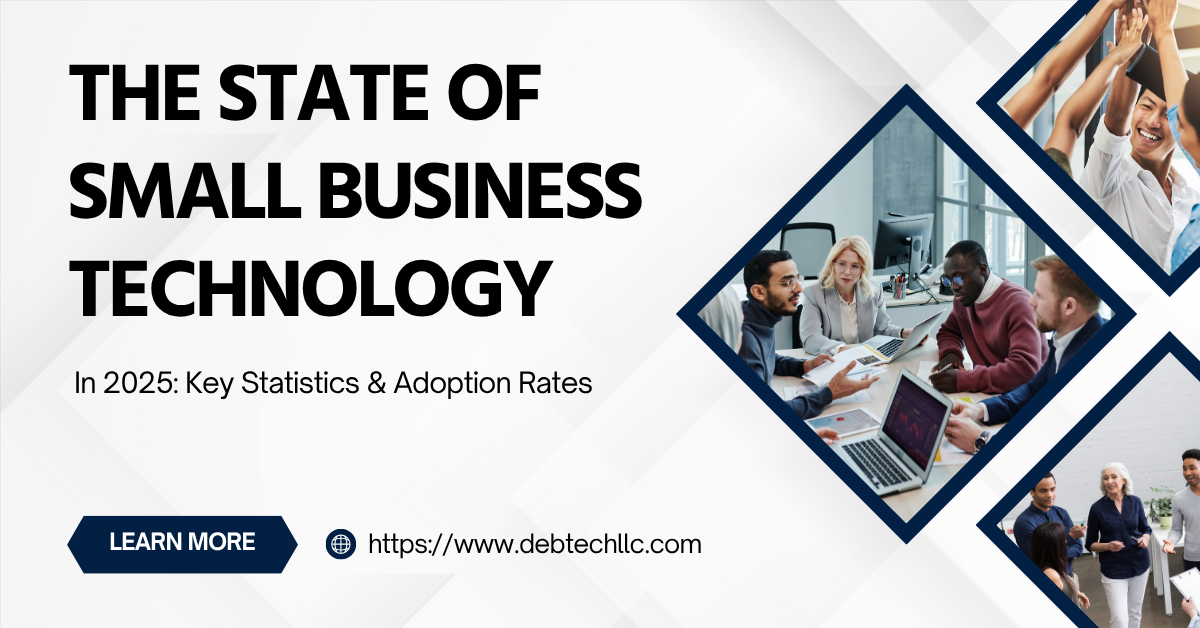 small business technology 2025, small business tech trends, automation tools, AI tools for small business, cloud software, mobile websites, cybersecurity for small business, CRM adoption, GoHighLevel, HubSpot, WordPress, small business marketing tools