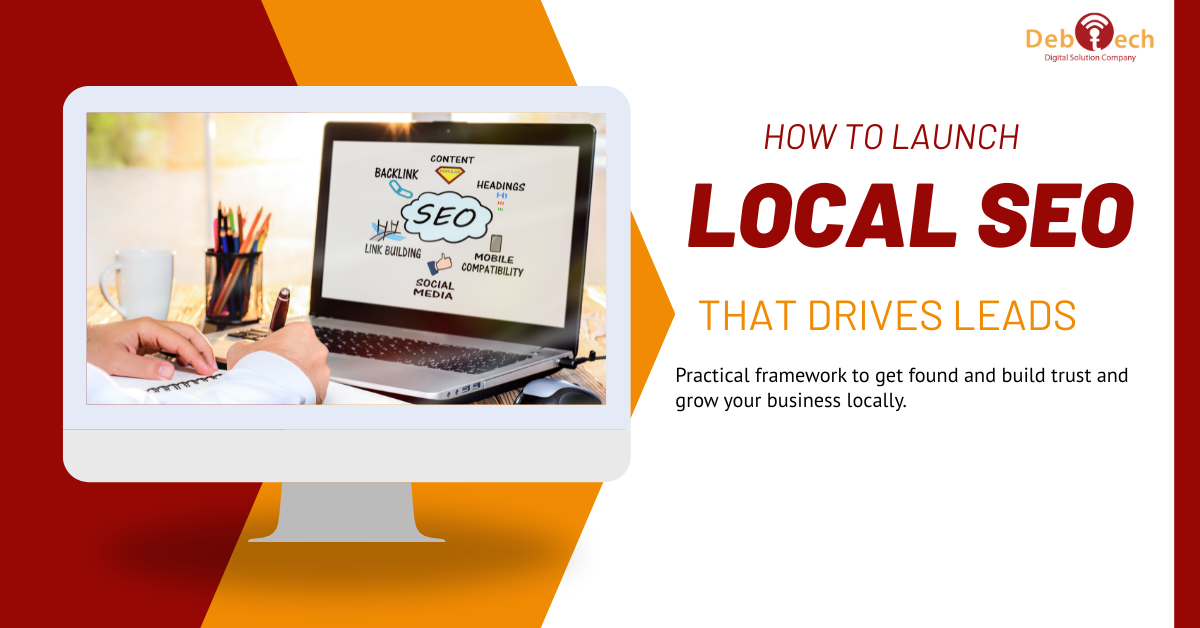 how to launch local SEO, local SEO, local SEO strategy, local SEO services, Google Business Profile optimization, local search optimization, local SEO guide, local business SEO, local SEO for small business, local SEO marketing, local citations, local SEO ranking factors, local keyword optimization, local search rankings, local lead generation, local business marketing, website optimization, technical SEO, on-page SEO, Google Maps SEO, local SEO checklist, SEO for service businesses, local digital marketing, local business visibility, increase local leads