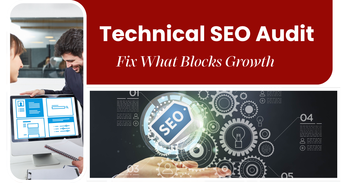 technical SEO audit, technical SEO services, SEO audit, website technical SEO, crawlability and indexing, technical SEO issues, mobile SEO, site architecture, SEO services Ashburn VA, local SEO audit, website performance optimization, Debtech LLC